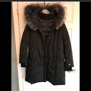 Soia & Kyo jacket coat black closet NWT